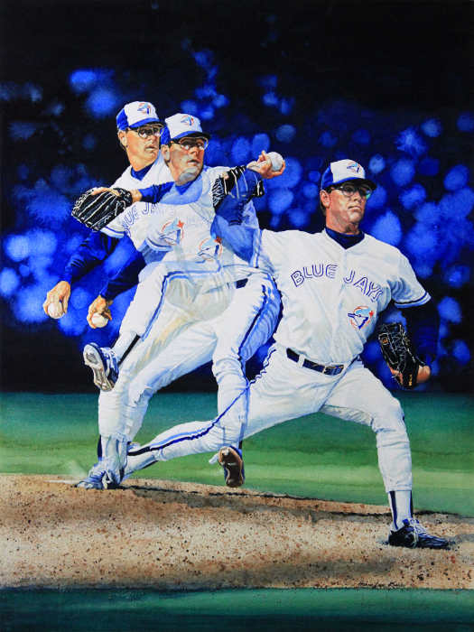 Tom Henke Toronto Blue Jays World Series Baseball closer