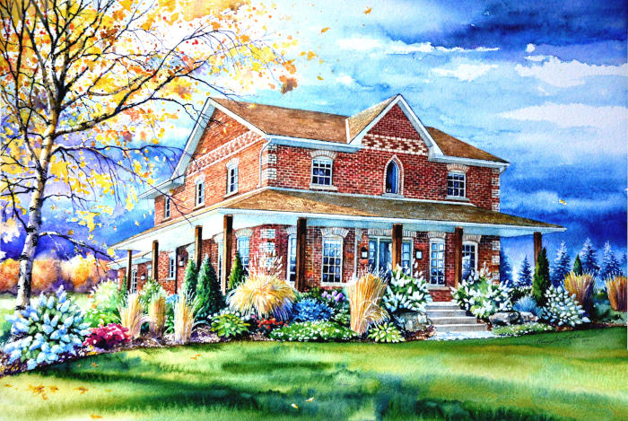 Guelph House Portrait