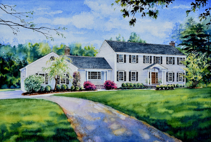 New York House Portrait