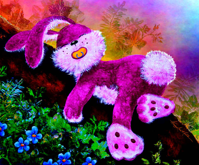 bunny painting for preschoolers