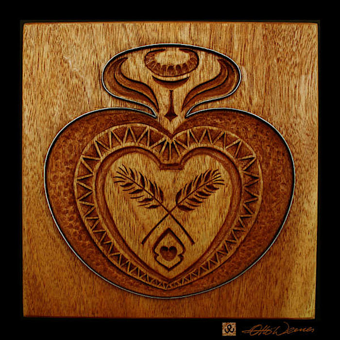 wood cookie mold carving art photography prints