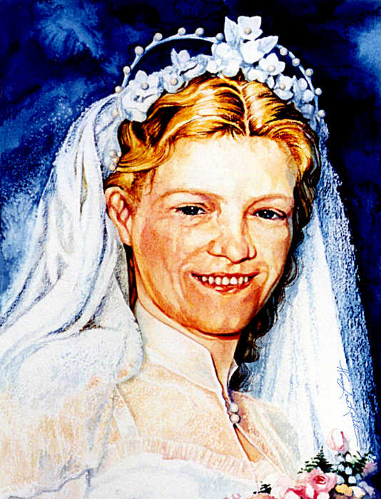 bridal portrait