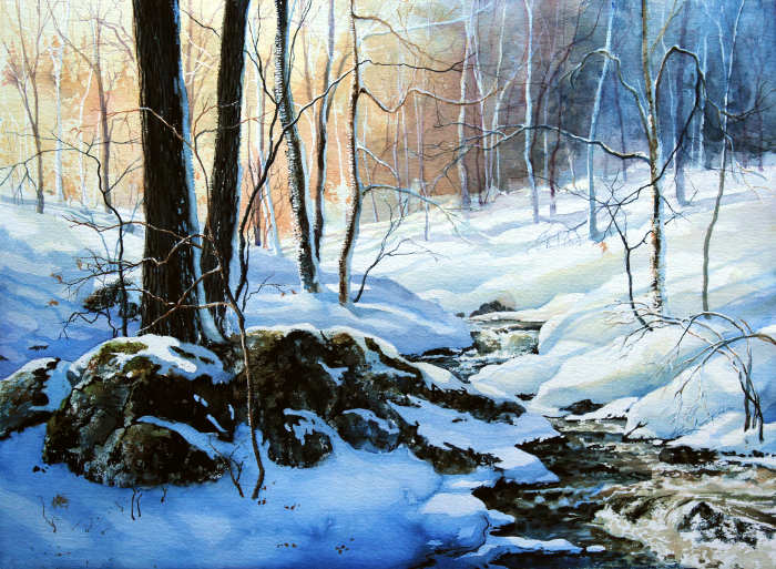 winter painting