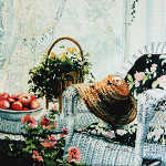 garden room still life painting