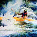 whitewater kayaking
