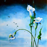 Calla Lilies Painting