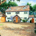 artist who paints house portraits