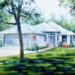 New Braunfels TX House Portrait