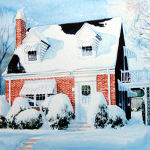 house portrait pictures