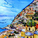 Positano Italy Painting