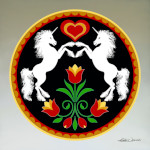 Country Kitchen Unicorn Art Prints