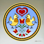 Pennsylvania Dutch Yellow Distelfink Hex