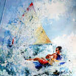 sailboat art
