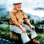 in loving memory portrait