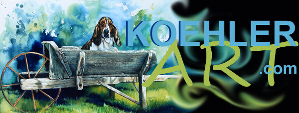 Pet Portraits, Horse Paintings By Artist Hanne Lore Koehler