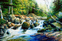Spring Landscape Paintings